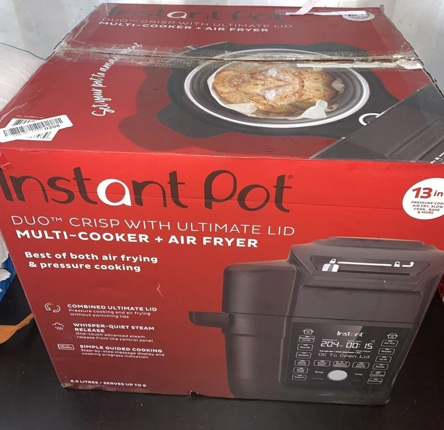 INSTANT POT DUO Crisp Ultimate 6,2ltr 13in1 Pressure Cooker